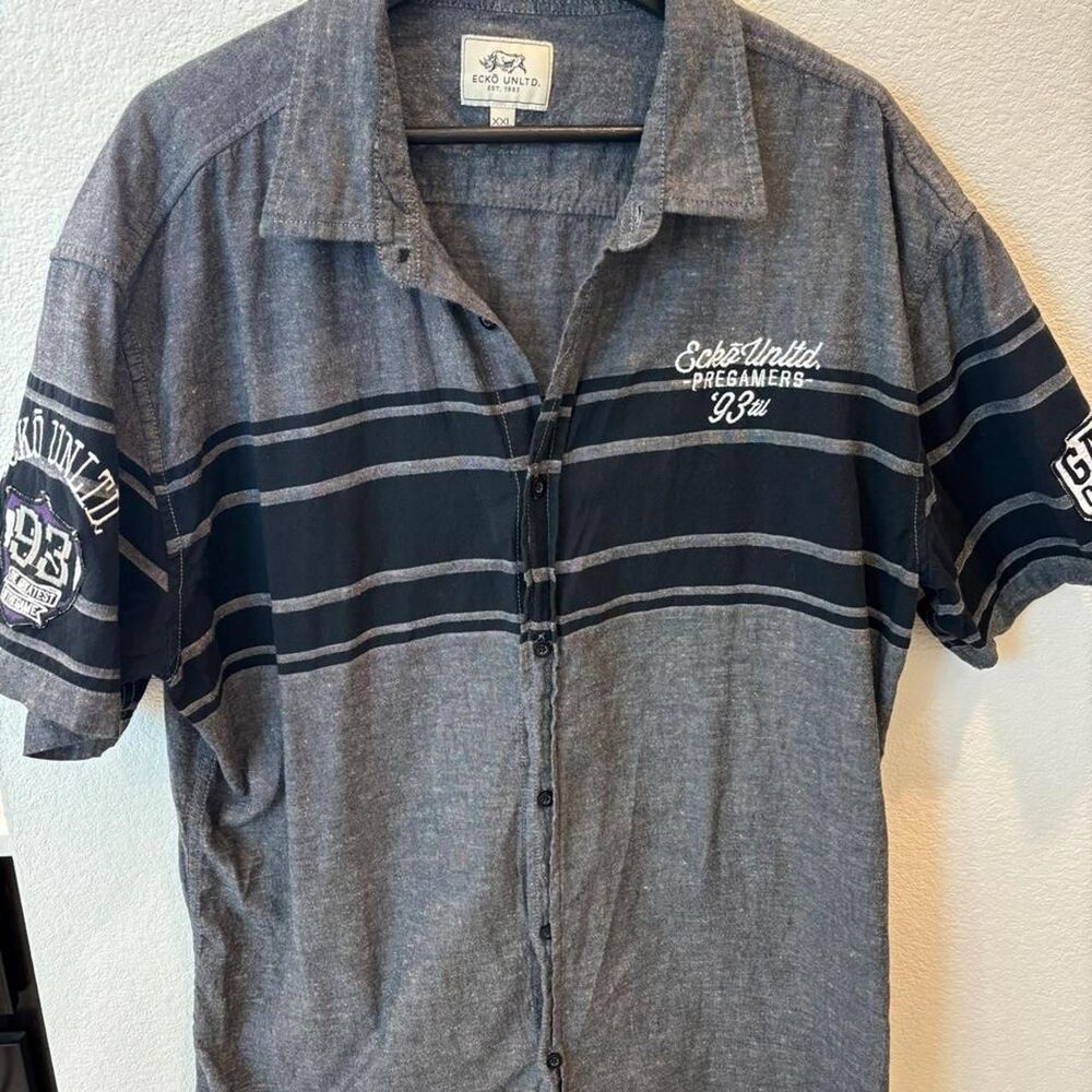 Ecko-Unltd Men's Button-down Shirt